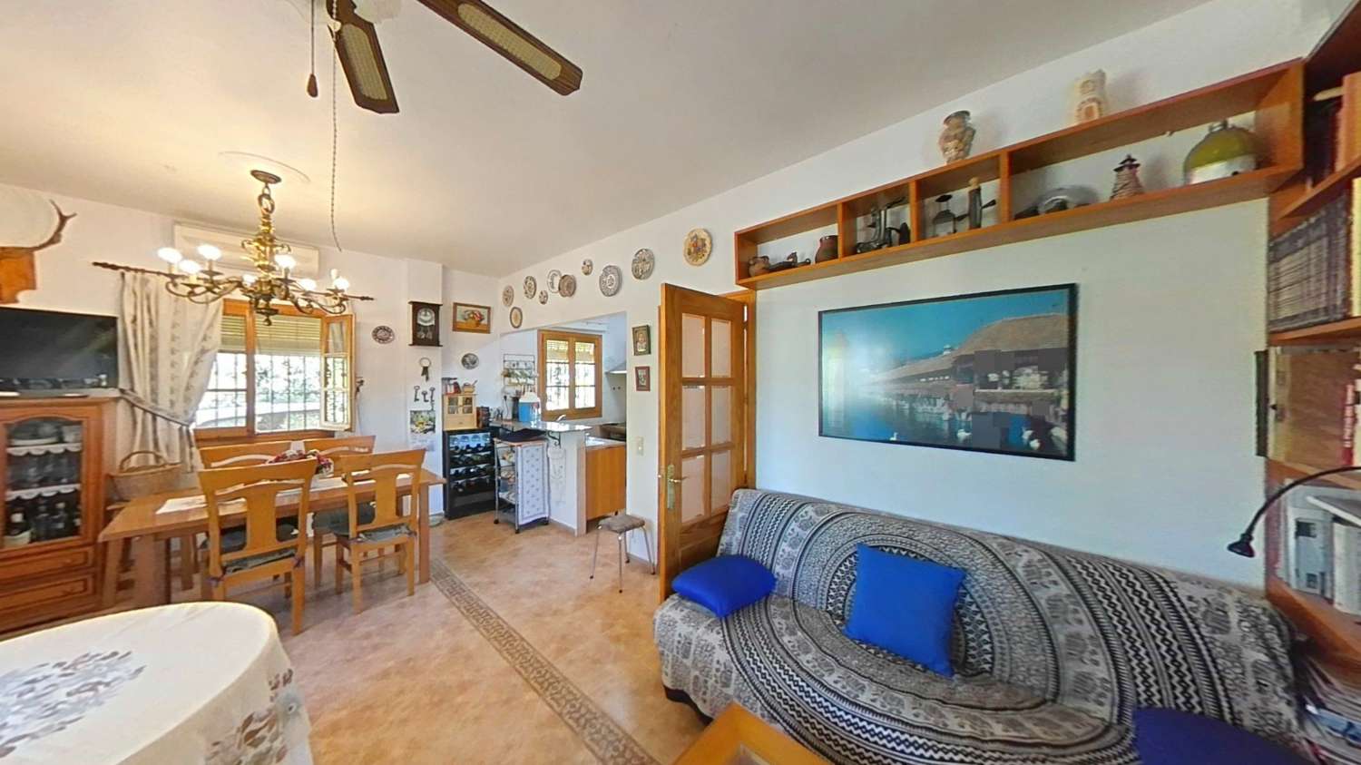 Preciosa casa de campo en parcela de 3.300m2 en Cártama