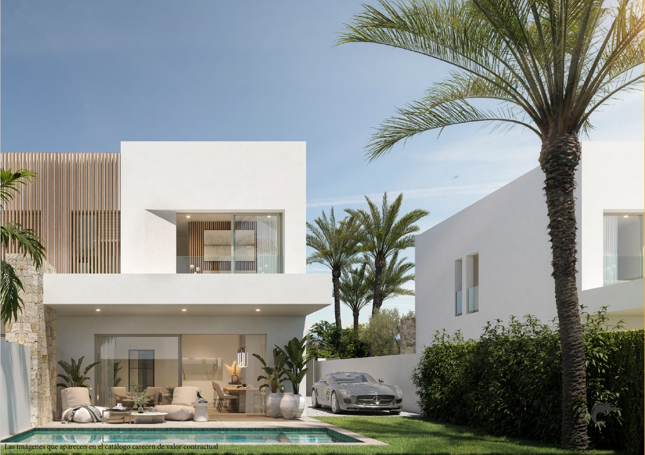 New built semi-detached villas with high quality standards