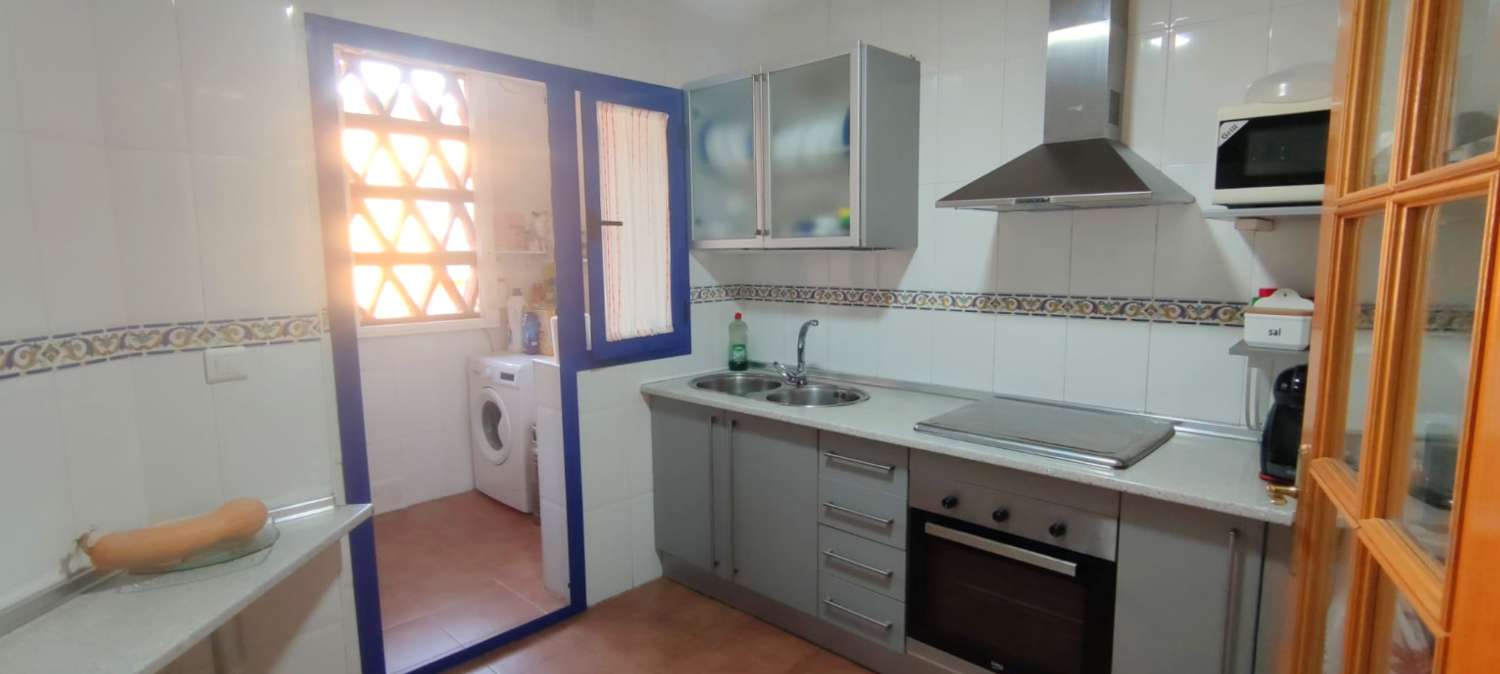 3-bedroom apartment in a closed area with terrace, pool, parking and storage room
