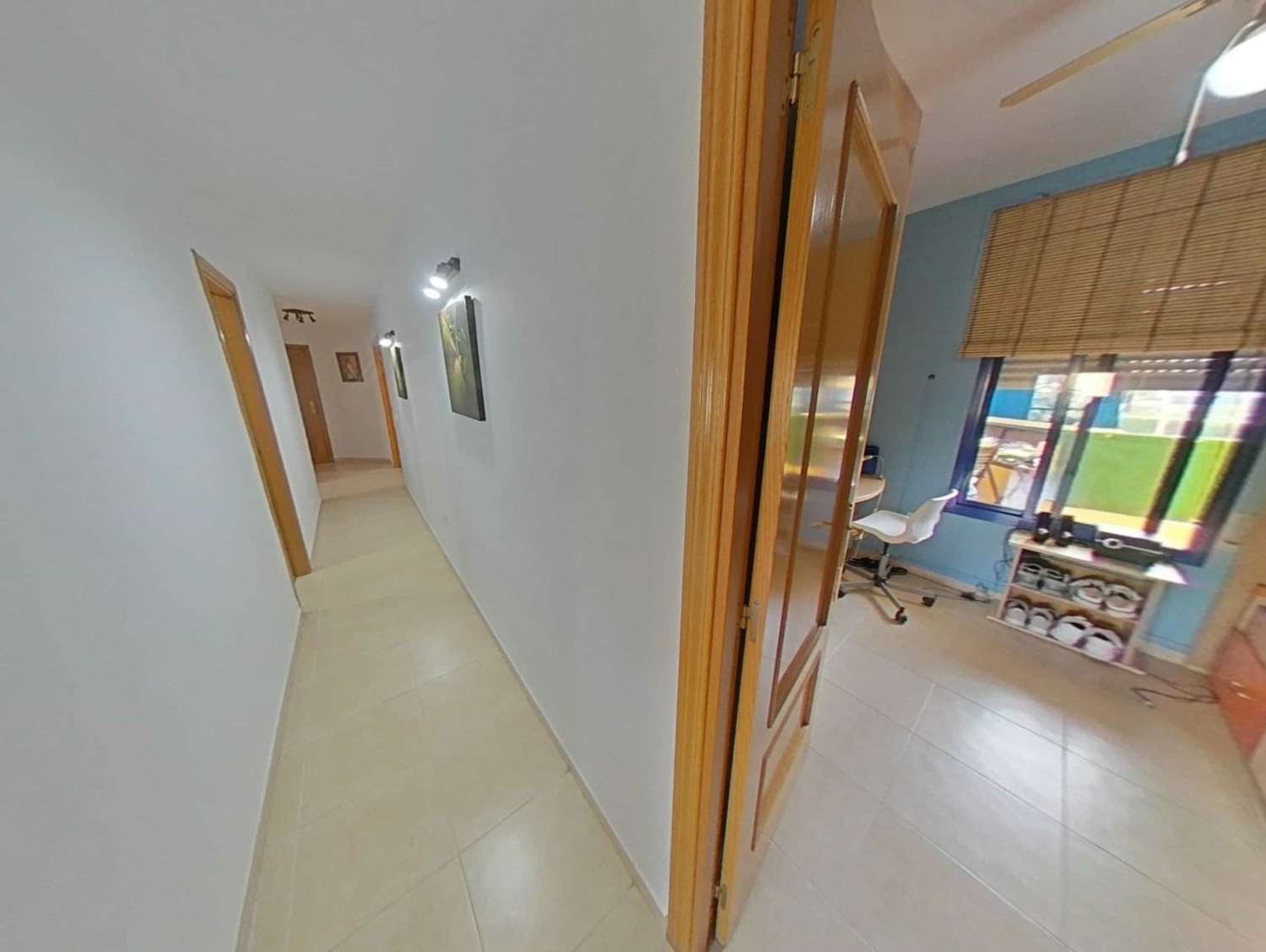 3-bedroom apartment in a closed area with terrace, pool, parking and storage room