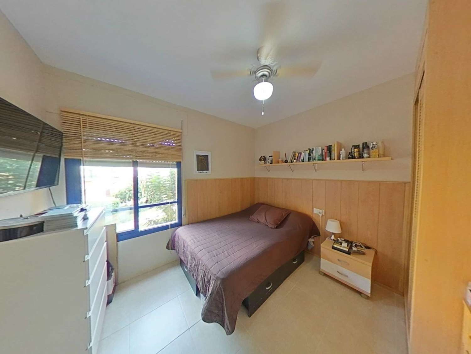 3-bedroom apartment in a closed area with terrace, pool, parking and storage room