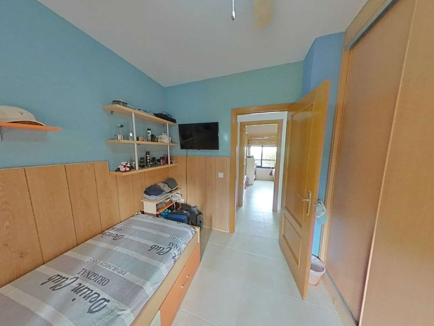 3-bedroom apartment in a closed area with terrace, pool, parking and storage room