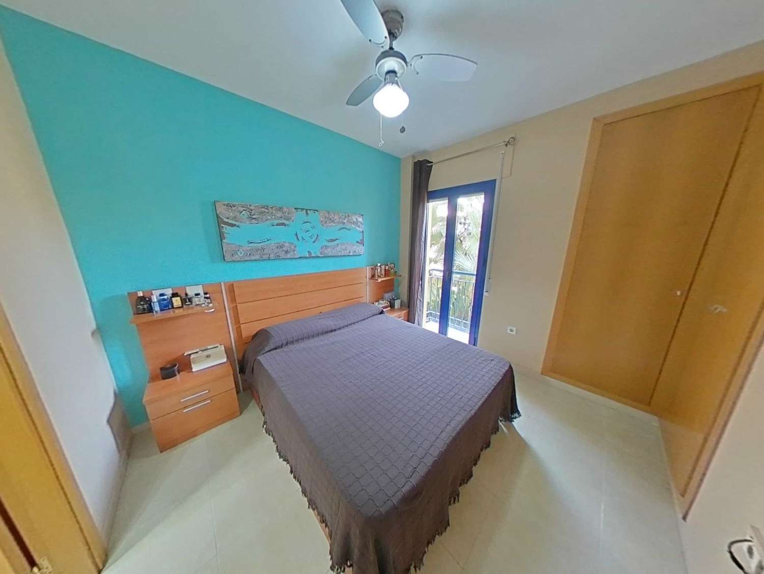 3-bedroom apartment in a closed area with terrace, pool, parking and storage room