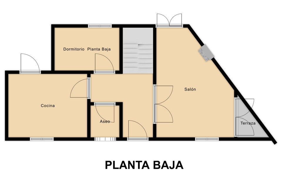 Chalet pareado con 5 dormitorios y piscina privada en Urbanización Cortijos del Sol