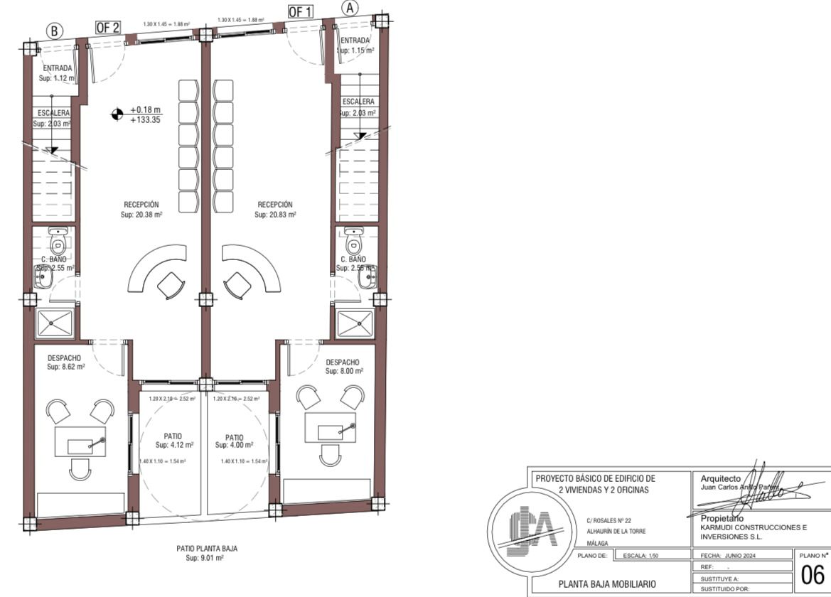 New-build office in the centre of Alhaurín de la Torre