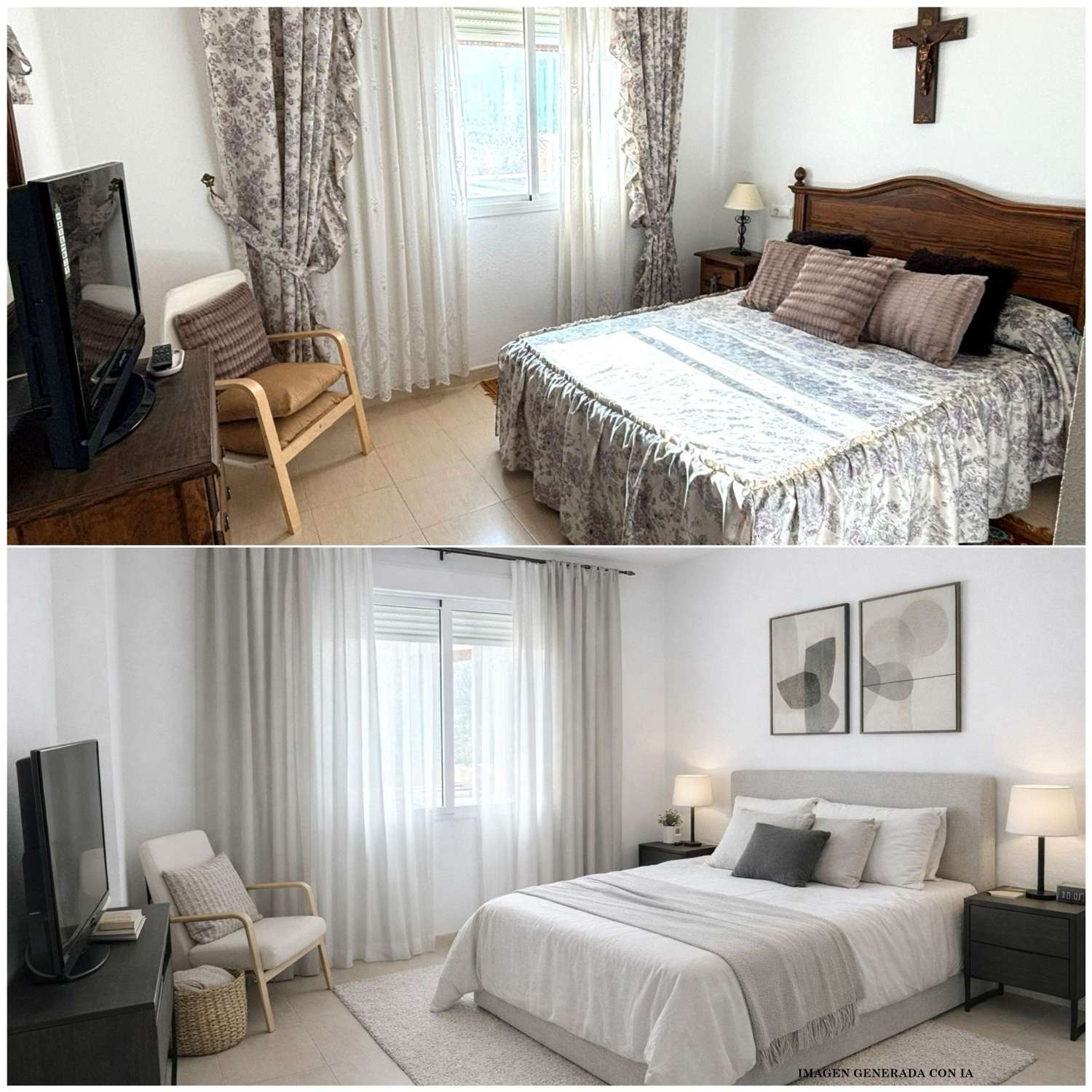 Three-bedroom apartment in the Puerta Capellanía residential complex.