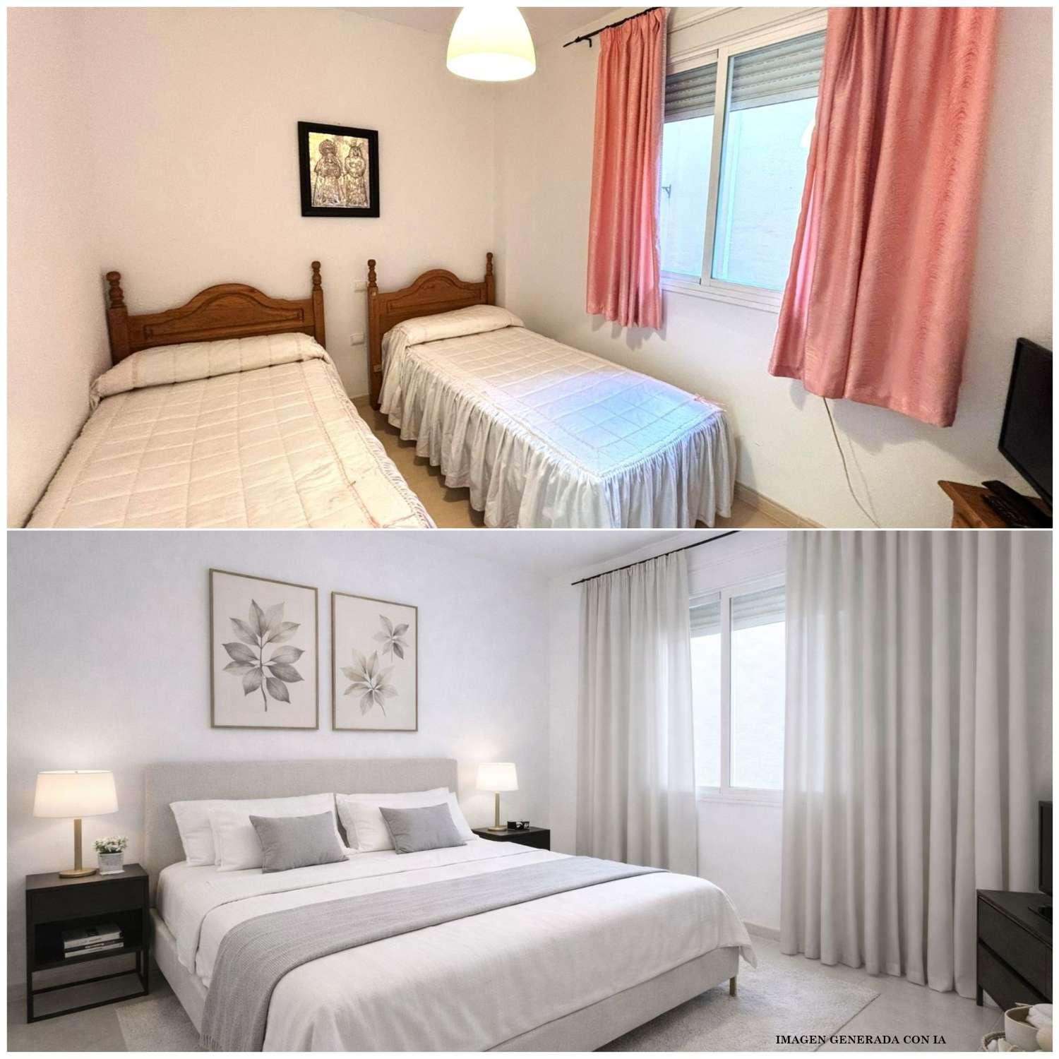 Three-bedroom apartment in the Puerta Capellanía residential complex.