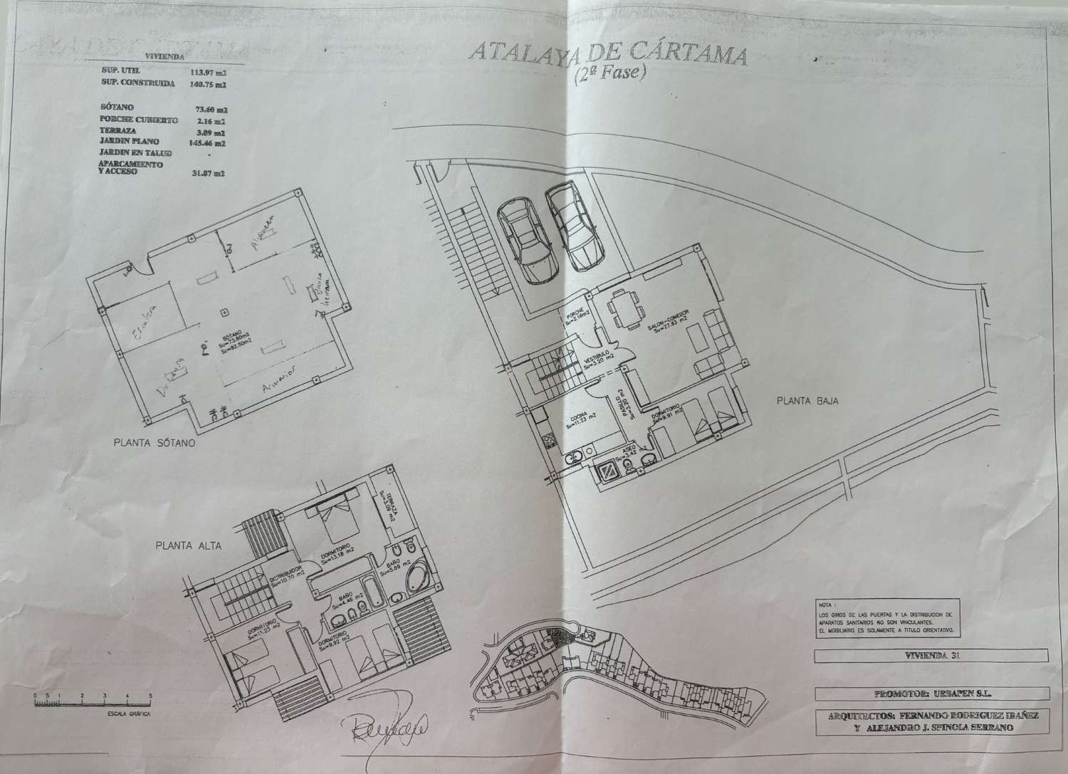 Chalet pareado en urbanización Atalaya