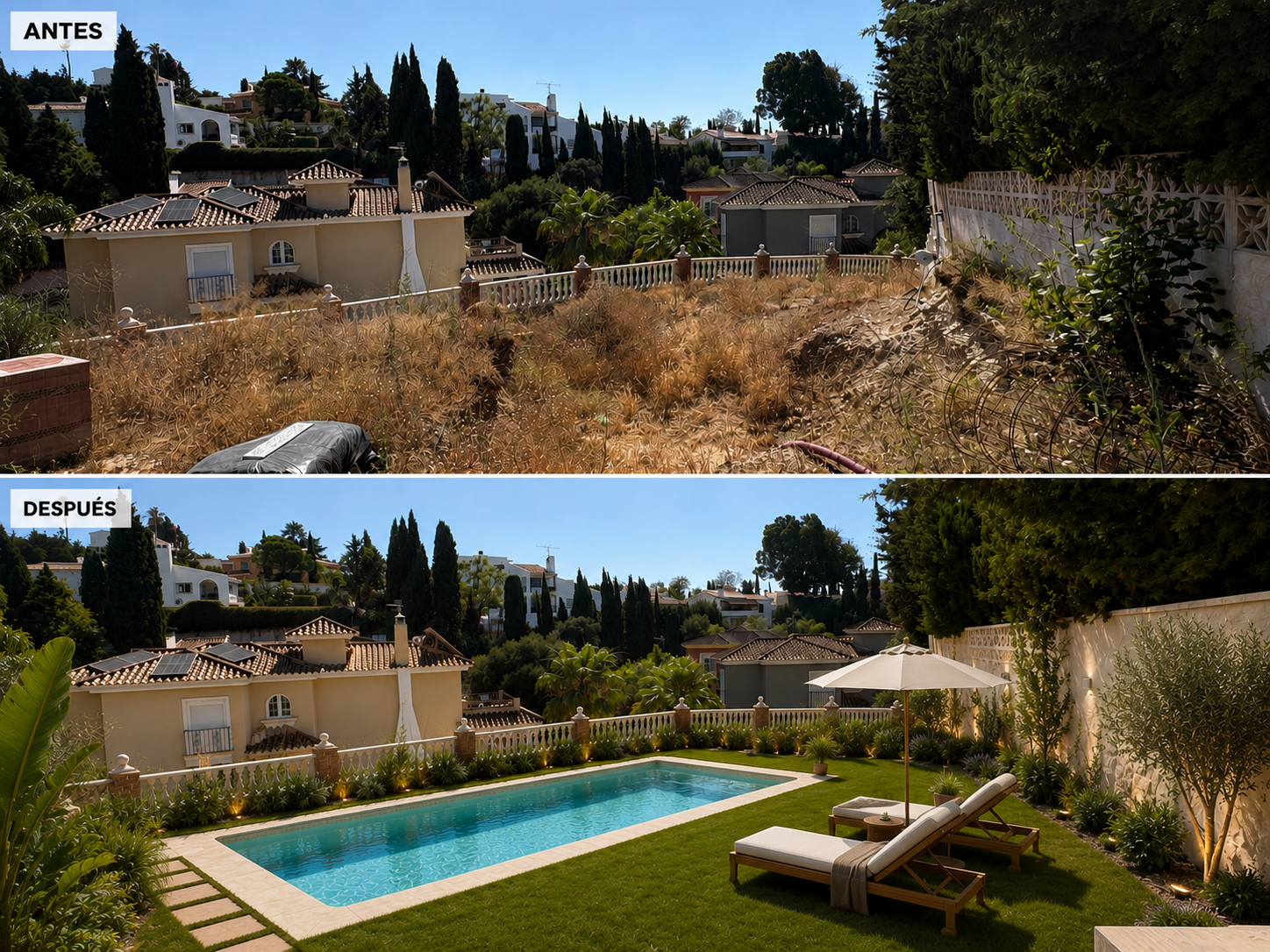 Vivienda con gran potencial de reforma y dos viviendas independientes en Campo Mijas