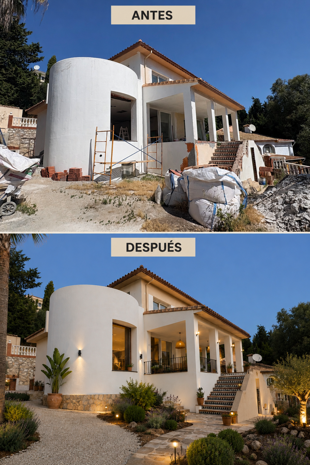 Vivienda con gran potencial de reforma y dos viviendas independientes en Campo Mijas